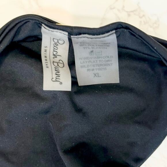 BEACH BUNNY BASICS ONE PIECE SWIMSUIT SZ XL $198 - Picture 13 of 13
